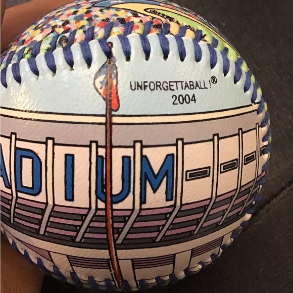 Colorful Baseball Art Piece - Picture 3 of 4